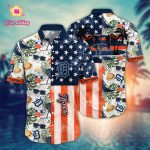 MLB Detroit Tigers Hawaiian Shirt: Official Flower Home Run Threads for Fans