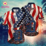 MLB Detroit Tigers Hawaiian Shirt: Swing into Hawaiian Chic for Fans