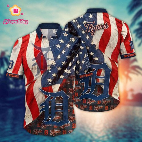 MLB Detroit Tigers Hawaiian Shirt: Swing into Hawaiian Chic for Fans