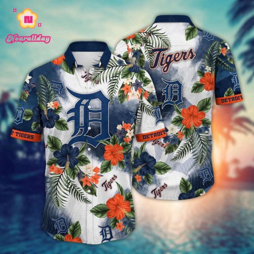 Detroit Tigers Hawaiian Shirt - Perfect Gift for MLB Fans!