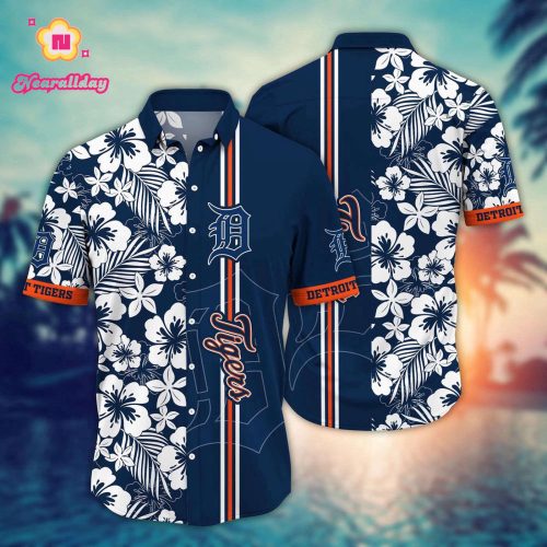 MLB Detroit Tigers Hawaiian Shirt: Perfect Summer Gear for Sports Fans