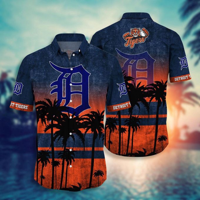 MLB Detroit Tigers Hawaiian Shirt: Swing in Style for Fans