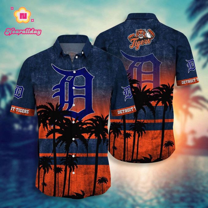 MLB Detroit Tigers Hawaiian Shirt: Swing in Style for Fans
