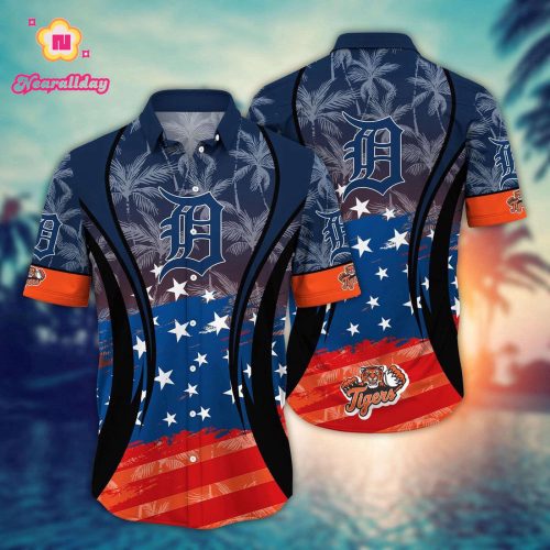 MLB Detroit Tigers Hawaiian Shirt: Vibrant Aloha for Cool Fans