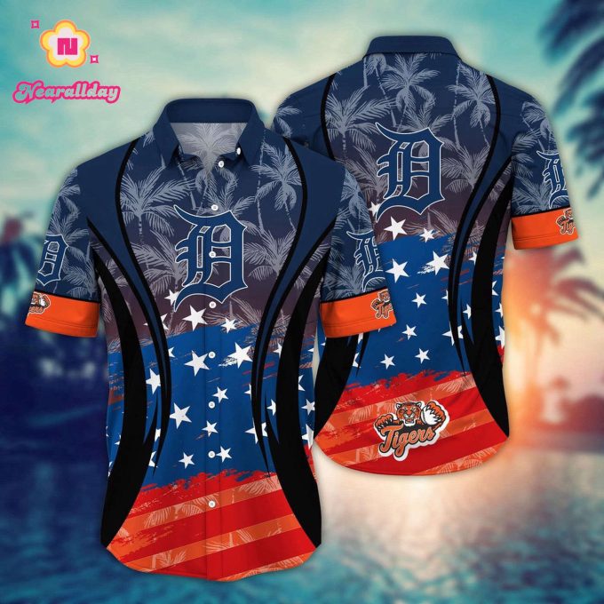 MLB Detroit Tigers Hawaiian Shirt: Vibrant Aloha for Cool Fans