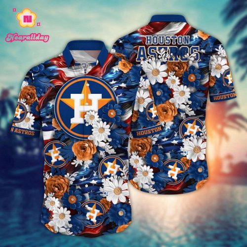 MLB Houston Astros Hawaii Shirt Independence Day - Perfect for Fans!