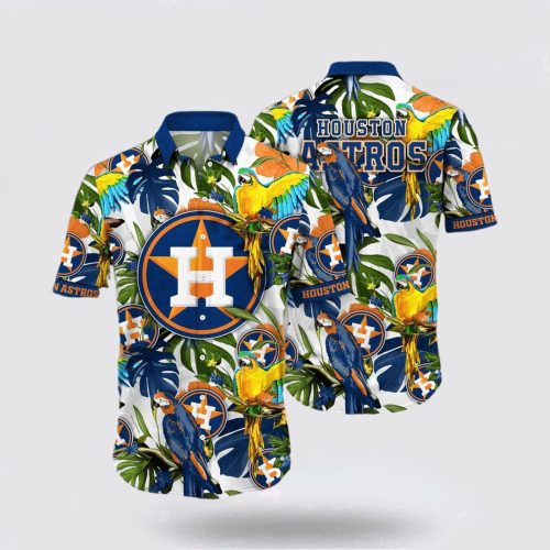 MLB Houston Astros Hawaiian Shirt – Dive into Ocean Vibes for Fans