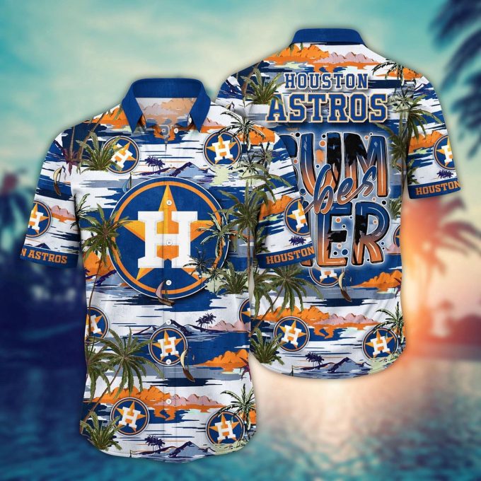 MLB Houston Astros Hawaiian Shirt: Flower Grand Slam for Fans