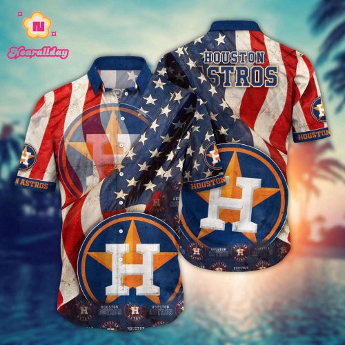 MLB Houston Astros Hawaiian Shirt: Swing into Chic Fan Style with Flower Design