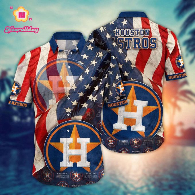 MLB Houston Astros Hawaiian Shirt: Swing into Chic Fan Style with Flower Design