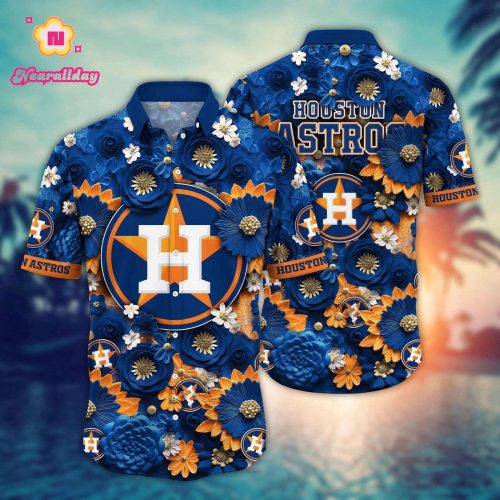 MLB Houston Astros Hawaiian Shirt: Stylish Fan Favorite for Baseball Enthusiasts