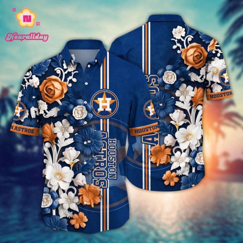 MLB Houston Astros Hawaiian Shirt - Luau League Looks for Sport Fans