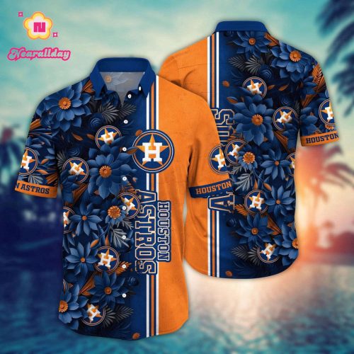 MLB Houston Astros Hawaiian Shirt: Steal The Bases Steal The Show! Perfect for Fans