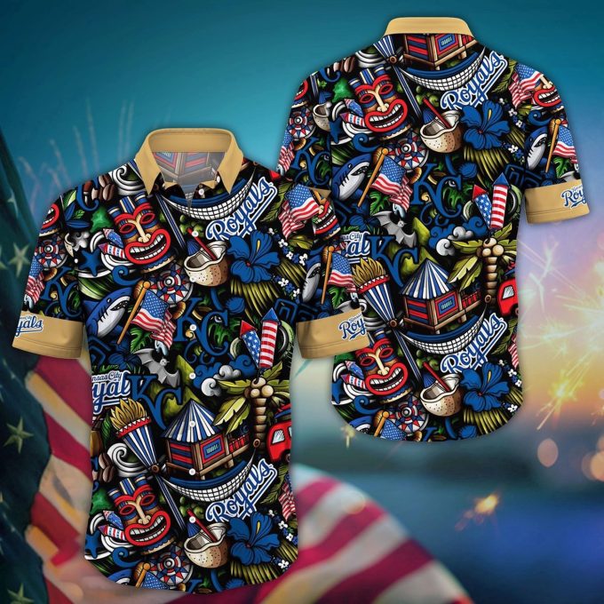 MLB Kansas City Royals Hawaii Shirt: Vibrant Aloha for Cool Fans