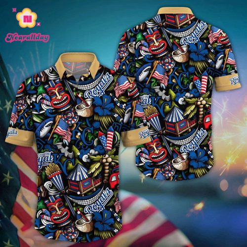 MLB Kansas City Royals Hawaii Shirt: Vibrant Aloha for Cool Fans
