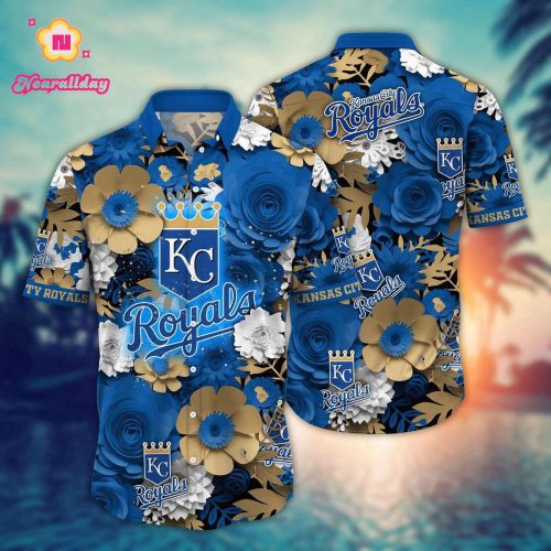 MLB Kansas City Royals Hawaiian Shirt - Diamond Dreams for Sport Fans