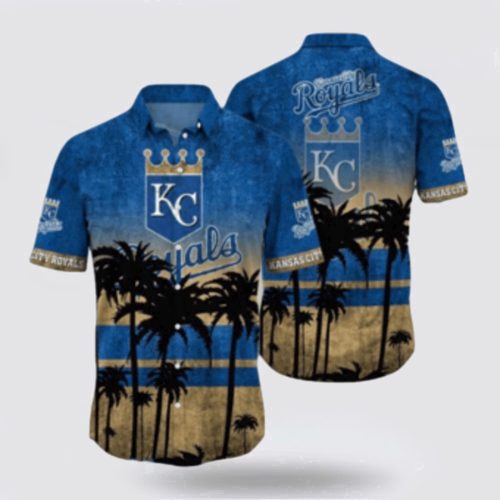 MLB Kansas City Royals Hawaiian Shirt: Dive Into Tropical Fan Style!
