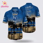 MLB Kansas City Royals Hawaiian Shirt: Dive Into Tropical Fan Style!