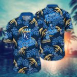 MLB Kansas City Royals Hawaiian Shirt: Floral Symphony Fan Gift