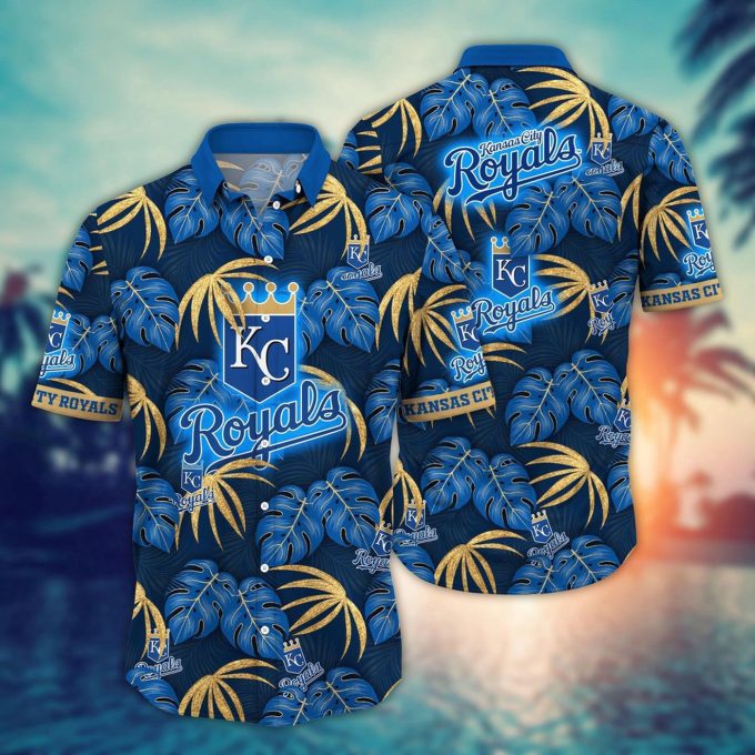 MLB Kansas City Royals Hawaiian Shirt: Floral Symphony Fan Gift