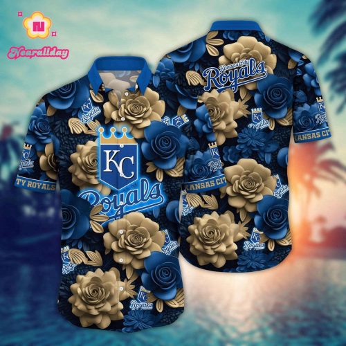 MLB Kansas City Royals Hawaiian Shirt: Aloha Style Unleashed for Fans