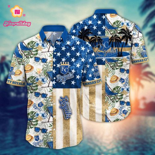 MLB Kansas City Royals Hawaiian Shirt – Flower Home Run Threads for Fans