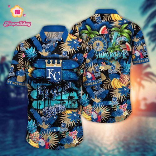 MLB Kansas City Royals Hawaiian Shirt – Perfect Style for Sports Fans