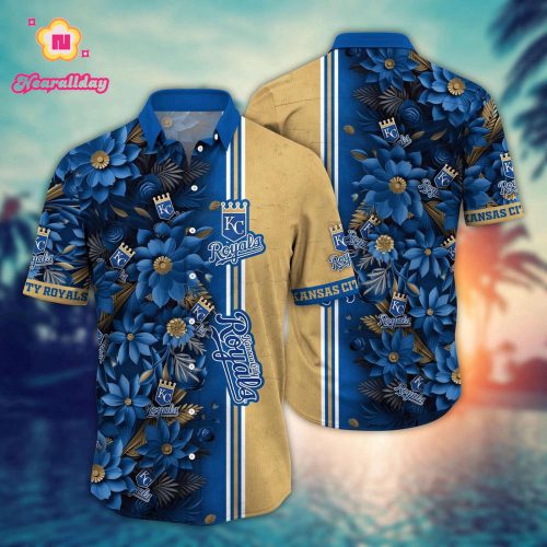 MLB Kansas City Royals Hawaiian Shirt: Steal The Bases Steal The Show! Perfect for Fans