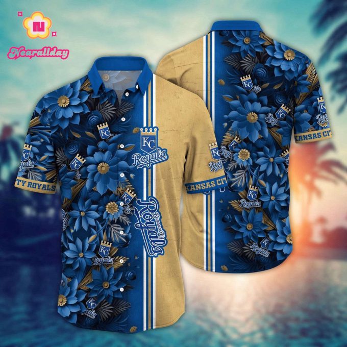 MLB Kansas City Royals Hawaiian Shirt: Steal the Bases Steal the Show for Fans