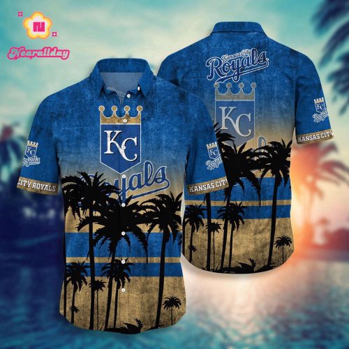 MLB Kansas City Royals Hawaiian Shirt - Swing in Style for True Fans
