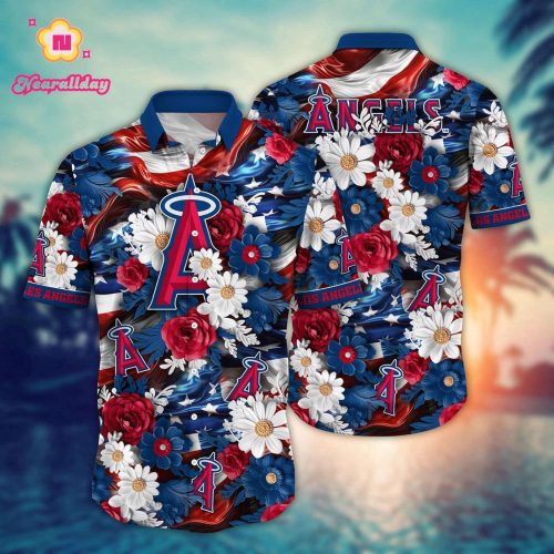 MLB Los Angeles Angels Hawaii Shirt Independence Day – Perfect for Cool Fans!