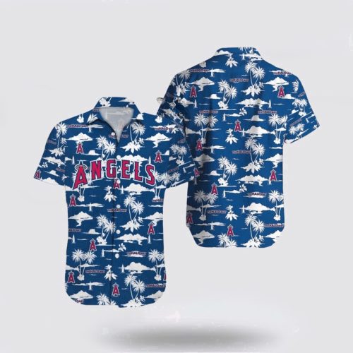 MLB Los Angeles Angels Hawaiian Shirt – Summer Fanwear for a Stylish Look