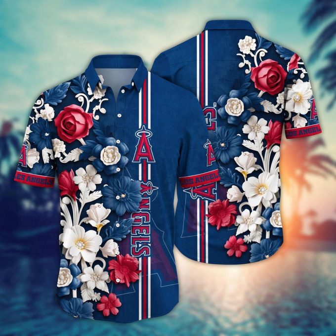 MLB Los Angeles Angels Hawaiian Shirt – Luau League Fan Favorite