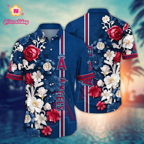 MLB Los Angeles Angels Hawaiian Shirt - Luau League Fan Favorite