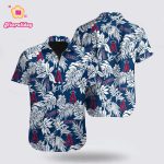 Los Angeles Angels Hawaiian Shirt: Palm Leaf Pattern for MLB Fans