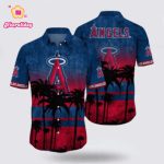 MLB Los Angeles Angels Hawaiian Shirt: Perfect Fusion of Baseball and Hawaiian Style