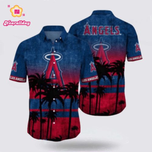 MLB Los Angeles Angels Hawaiian Shirt: Perfect Fusion of Baseball and Hawaiian Style