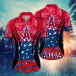 MLB Los Angeles Angels Hawaiian Shirt – Vibrant Aloha for Cool Fans!