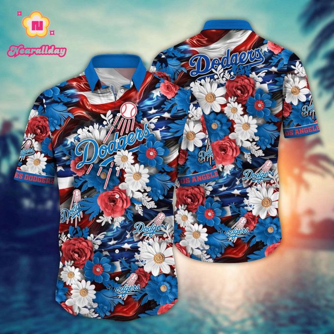 MLB Los Angeles Dodgers Hawaii Shirt Independence Day – For Cool Fans!
