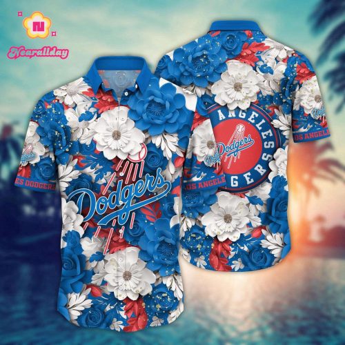 MLB Los Angeles Dodgers Hawaiian Shirt: Aloha Spirit for Fans