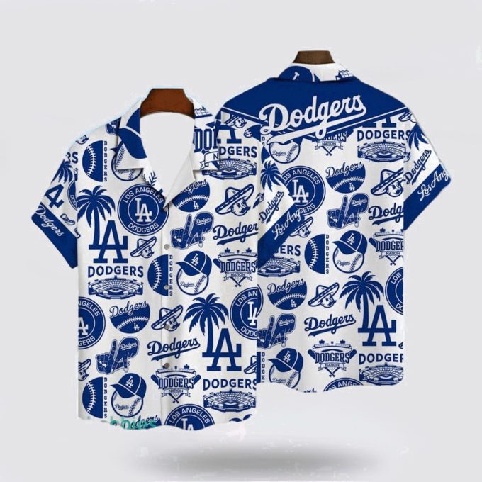 MLB Los Angeles Dodgers Hawaiian Shirt: Embrace Summer Style for Fans
