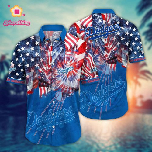 Los Angeles Dodgers Hawaiian Shirt: Game Day Aloha MLB Style for Fans