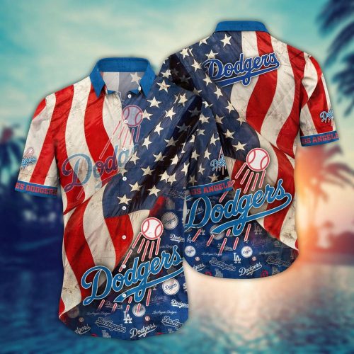 Los Angeles Dodgers Hawaiian Shirt: Swing into Chic with Floral Design