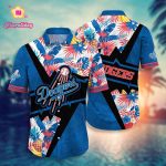Los Angeles Dodgers Hawaiian Shirt: Sunset Flower Swing for Fans