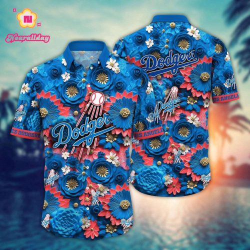 MLB Los Angeles Dodgers Hawaiian Shirt - Trending Fan Fashion