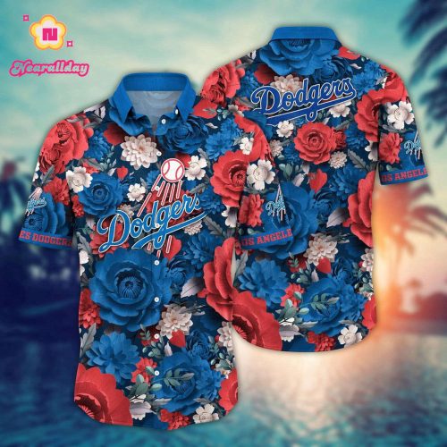 MLB Los Angeles Dodgers Hawaiian Shirt - Home Run Style for True Sport Fans