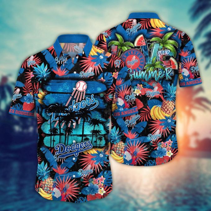 MLB Los Angeles Dodgers Hawaiian Shirt – Perfect for Sports Fans