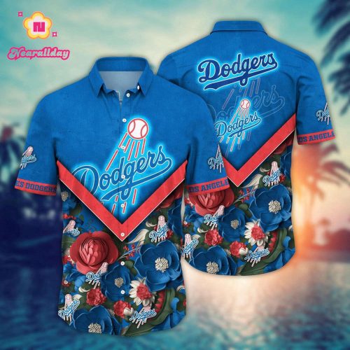 MLB Los Angeles Dodgers Hawaiian Shirt: Perfect Summer Swag for Sport Fans!