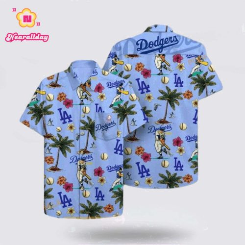 MLB Los Angeles Dodgers Hawaiian Shirt – Unleash Your Summer Style!