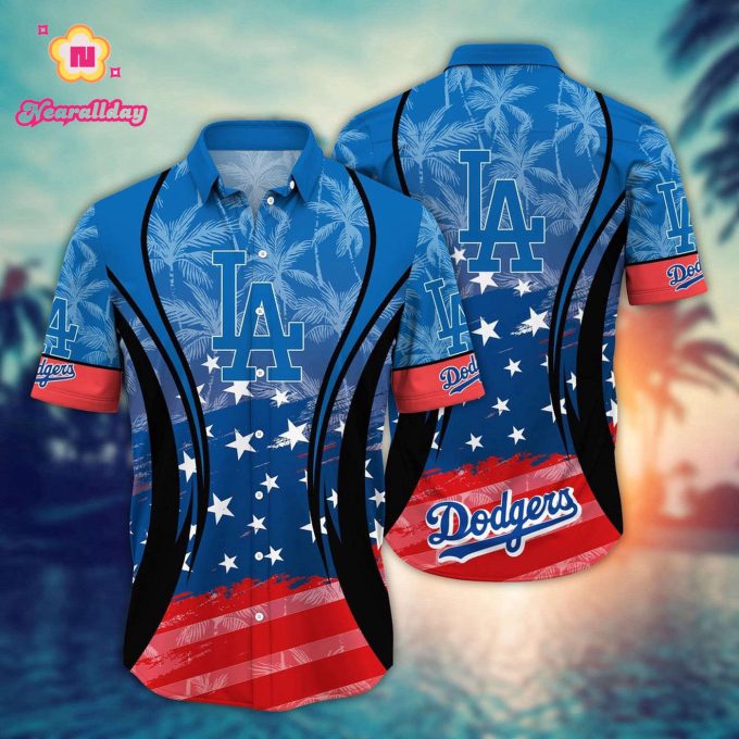 MLB Los Angeles Dodgers Hawaiian Shirt – Vibrant Aloha for Cool Fans
